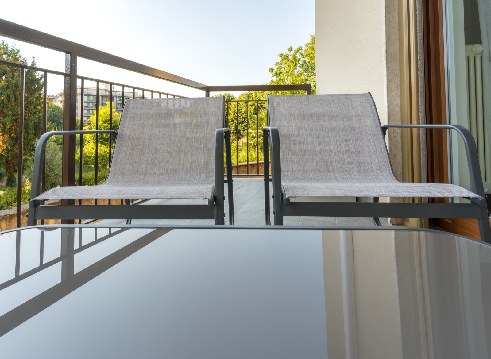Relaxing on the balcony – Bergamo Hideout, Bergamo